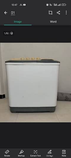 Dawalance washing machine & spinner Sami automatic