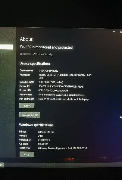 Dell Precision M2800 (Gaming Laptop/Workstation) 6