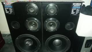 jvc Amp Plus Yamaha Speakers