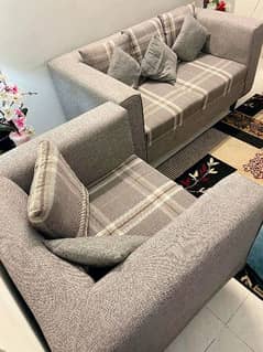 sofa set | 1 and 2 seater sofa| for small living area |