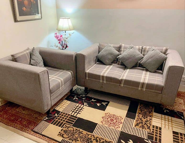 sofa set | 1 and 2 seater sofa| for small living area | 3