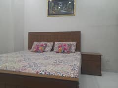 Double Bed with Side Tables in Good Condition