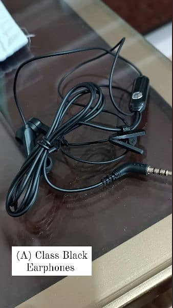 Original/Genuine Earphones of Samsung and Infinix 0