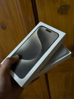iPhone 15 Pro Max 256GB NT Just Box Opened