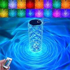 Table lamp16 Color FREE COD Daimond Crystal With Remote LED Crystal