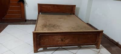 Sheesham wood bed