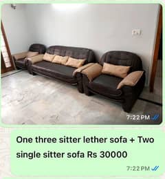 Wow Deal - 5 Seater Sofa Set