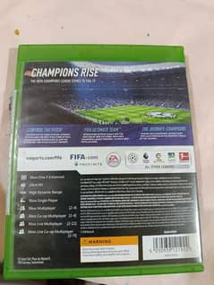 FIFa 19 for Xbox one almost new condition