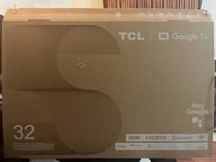 Unused Brand New 32” TCL Smart TV With Warranty