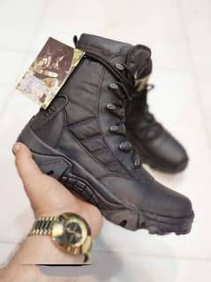 Men's comfortable boots , black delta
