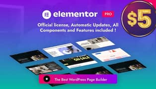 Get The Best Plugin Elementor Pro for Lifetime