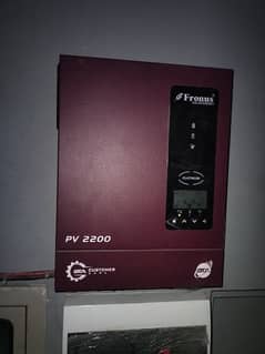 PV 2200 Fronus solar Invertar 10/10 Coundition