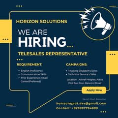 TeleSales Representative / Call Center