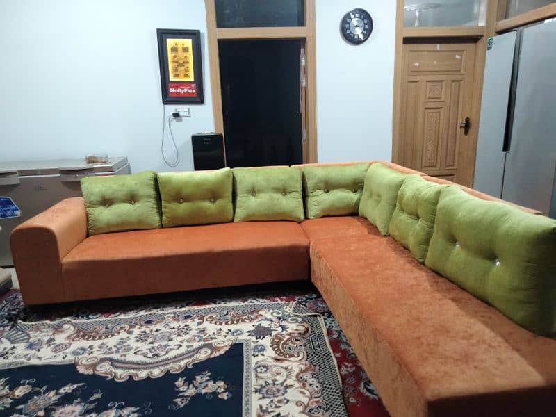 Sofa Set - L Shape Sofa - 6 Seater Sofa Set - luxury Sofa - Sofa Set 2