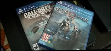 God Of war & Call of Duty Ghost