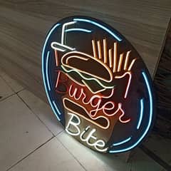 Fast Food Restaurant Lighting board