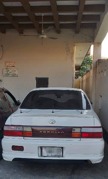 Toyota  Japanese  Corolla XE xli 1992/16 exchange Mercedes surf pajero 9