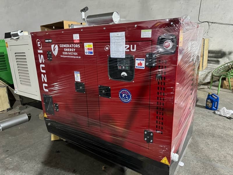 YD ISUZU 15KVA to 100KVA 1