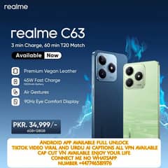 realme c63 available good price