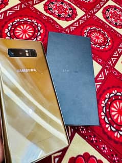 sumsung galaxy note 8 6 ram 64 gb pta approved with box