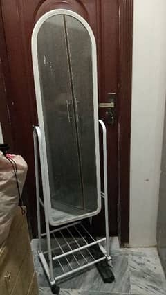 new 6 feet miror with pure metal frame