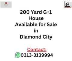 240 Yard G+1 House for Sale