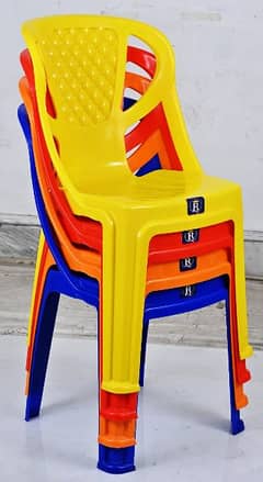 Pure Plastic Material Dinning Chair By Rolex Moulded Furniture