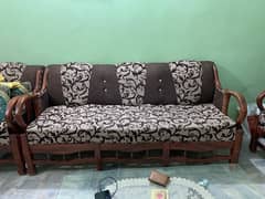 wooden sofas