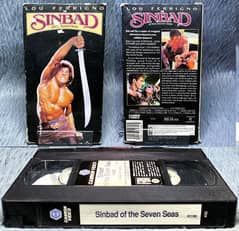 1990 Sinbad of the Seven Seas Hi-Fi Stereo VHS Original Cassette