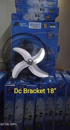 DC bracket fan dween copper 100% 18 inch fan