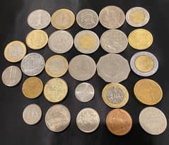 27 Different country coins