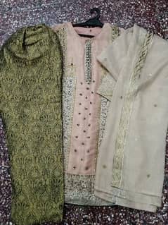 Eid sale 50% off 3 piece fancy dress
