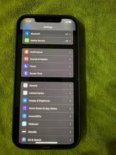 Iphone 12 pro max with box factory unlock sim time in best conditon