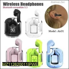 Bluetooth transparent earbuds