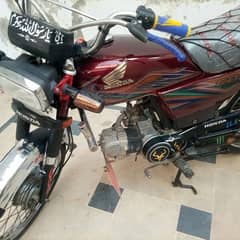 Honda bike 70 CC 03266809651rent for sale model 2020