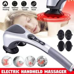 Double Head Body Massager | Full Body Massager Gun | Delivery