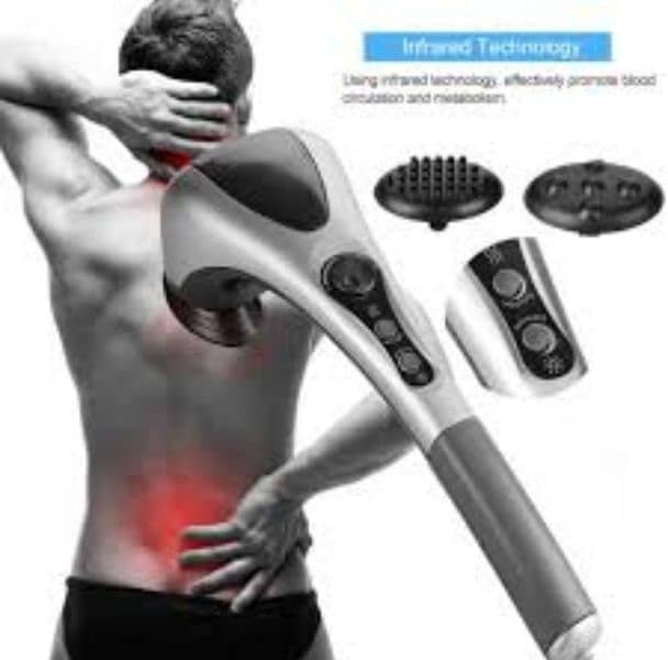 Double Head Body Massager | Full Body Massager Gun | Delivery 3