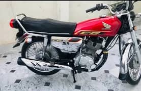 Honda CG 125 self start 0344/54/53/449 my WhatsApp number