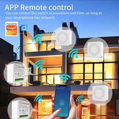 Wifi Switch and ON/OFF Scheduler for Home Appliances. 16A, 220V