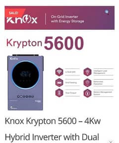 Knox 4kw hybrid pv 5600 available