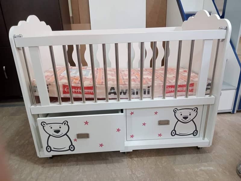 Baby cot / Baby beds / Kid wooden cot /bunk bed /furniture 03234921584 12