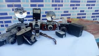 vintage cameras and accessories
