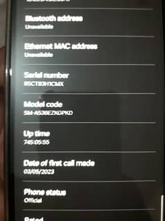 Samsung A53 5G lush condition Official PTA Dual sim