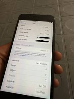 I phone 7 plus (128 GB) Official PTA Approved