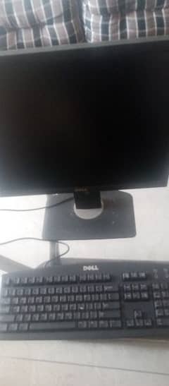 lcd monitor + keyboard