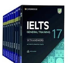 Cambridge lelts General Training 11-17 Eight Books Set With Qr Code