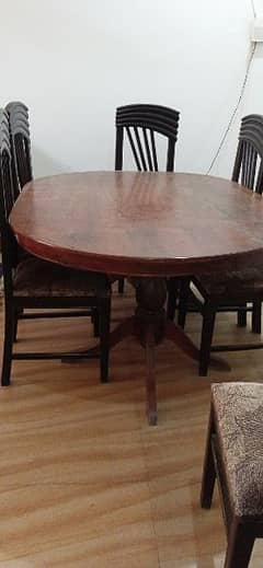 6 sitter dinning table for sale