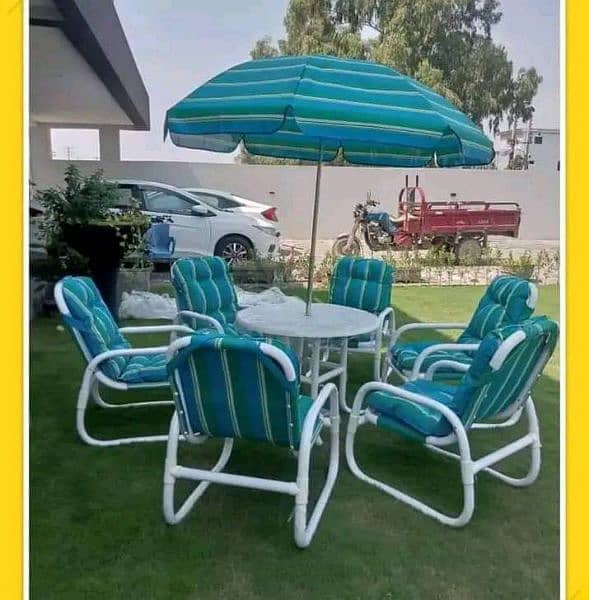 Outdoor Garden Furniture Chair table umbrella 3