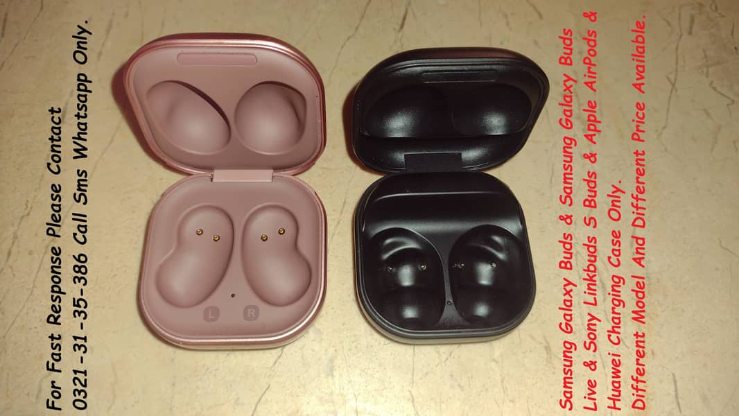 samsung galaxy buds & sony charging case available 2