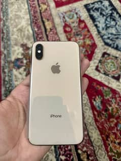 iphone Xs | 64 | (non-pta)  gold color water pack